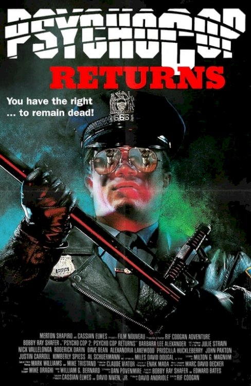 Psycho Cop Returns - Movie Poster Psycho Cop Returns - Movie Poster