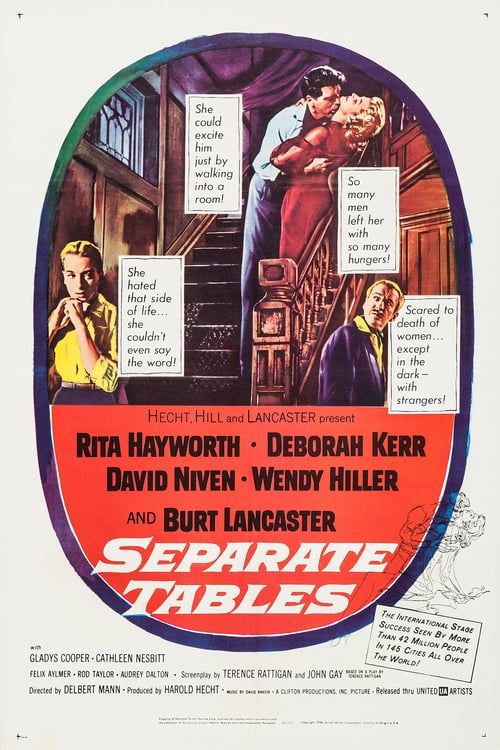 Separate Tables - Movie Poster