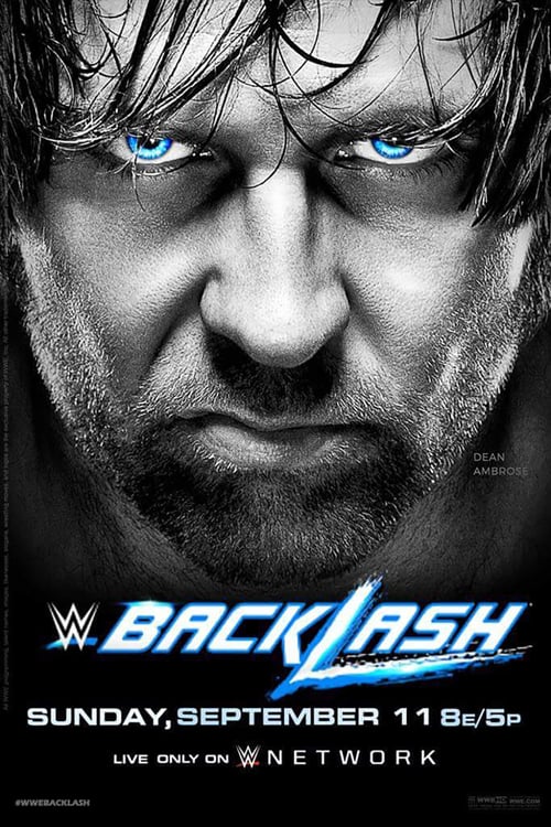 WWE Backlash 2016 - Movie Poster WWE Backlash 2016 - Movie Poster