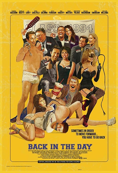 Back in the Day - Movie Poster Back in the Day - Movie Poster
