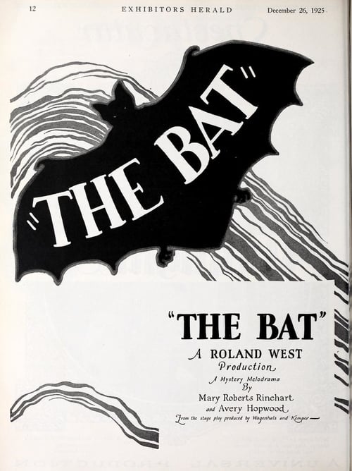 The Bat - Movie Poster The Bat - Movie Poster