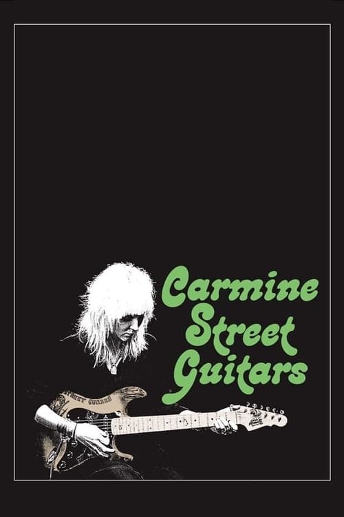 Carmine Street Guitars - Movie Poster Carmine Street Guitars - Movie Poster