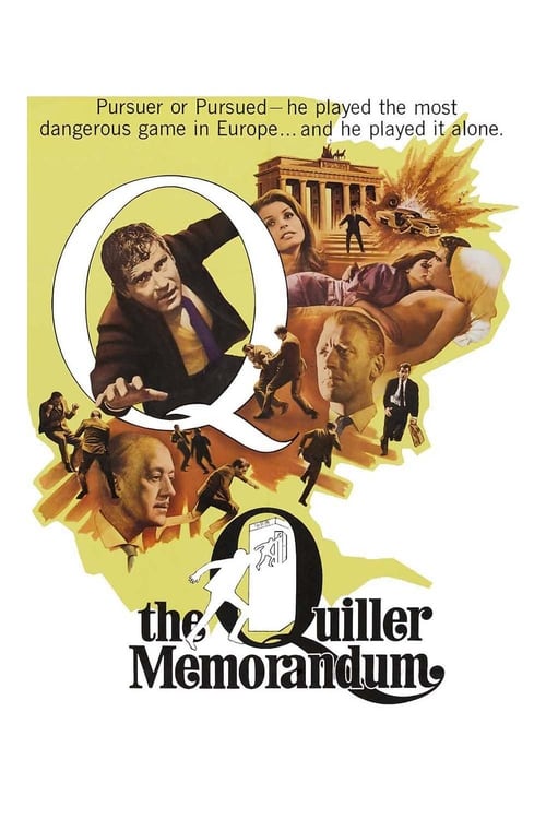 The Quiller Memorandum - Movie Poster The Quiller Memorandum - Movie Poster
