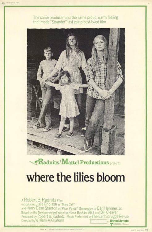 Where the Lilies Bloom - Movie Poster Where the Lilies Bloom - Movie Poster
