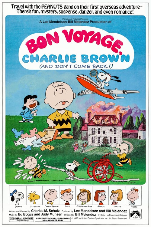 Bon Voyage, Charlie Brown (and Don't Come Back!) - Movie Poster Bon Voyage, Charlie Brown (and Don't Come Back!) - Movie Poster