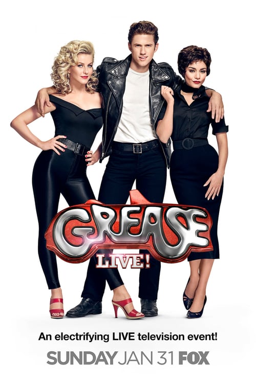 Grease Live - Movie Poster Grease Live - Movie Poster