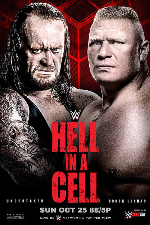 WWE Hell in a Cell 2015 - Movie Poster WWE Hell in a Cell 2015 - Movie Poster