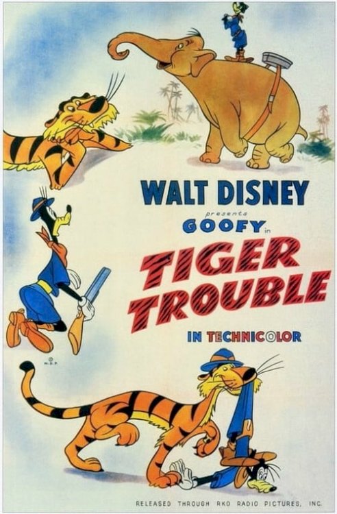 Tiger Trouble - Movie Poster Tiger Trouble - Movie Poster