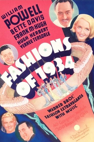 Fashions of 1934 - Movie Poster Fashions of 1934 - Movie Poster