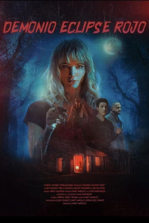 Demonio Eclipse Rojo - Movie Poster Demonio Eclipse Rojo - Movie Poster