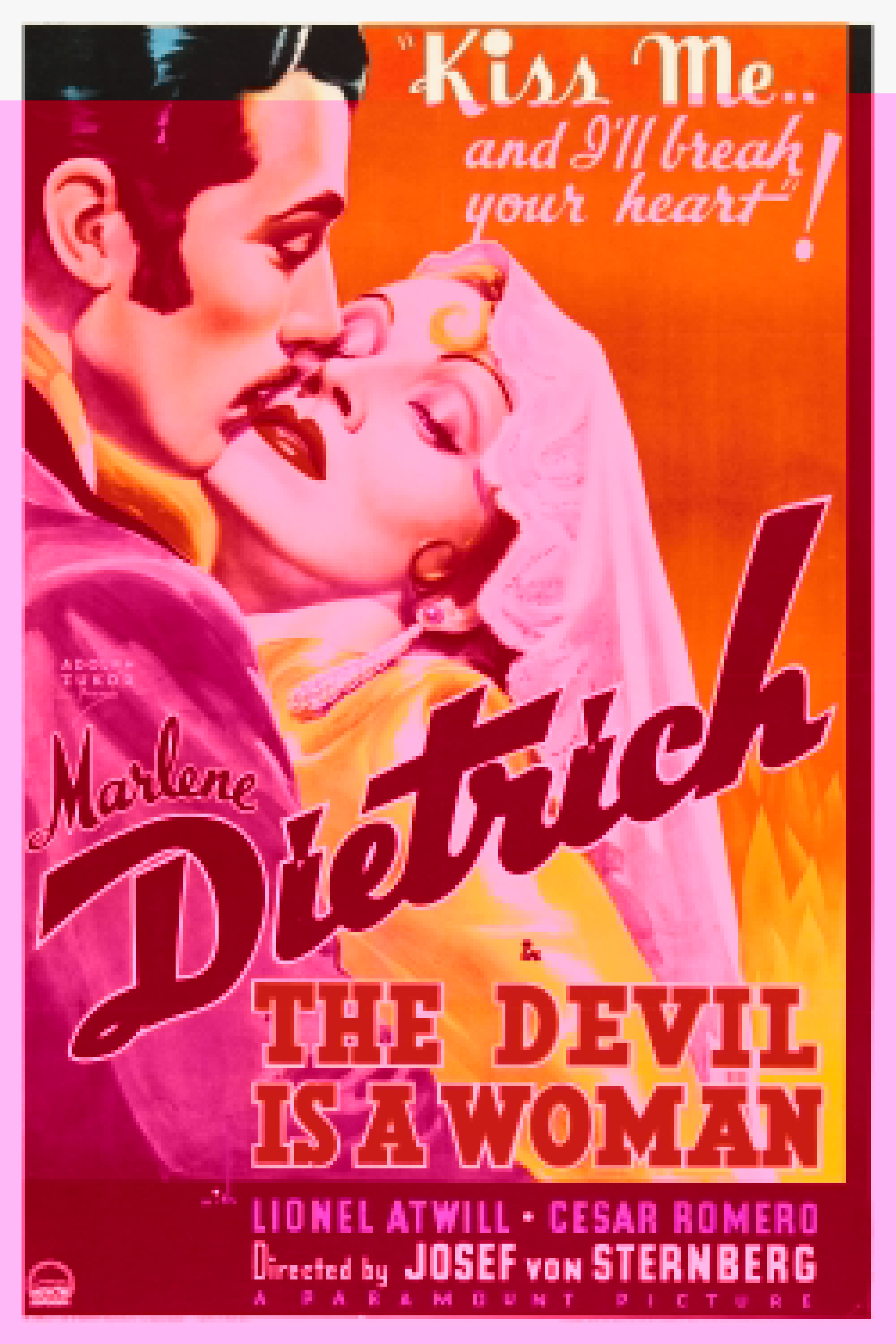 The Devil Is a Woman - Movie Poster The Devil Is a Woman - Movie Poster