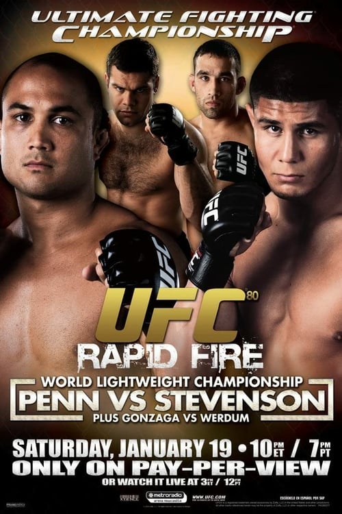 UFC 80: Rapid Fire - Movie Poster UFC 80: Rapid Fire - Movie Poster