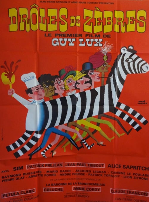 Drôles de zèbres - Movie Poster Drôles de zèbres - Movie Poster