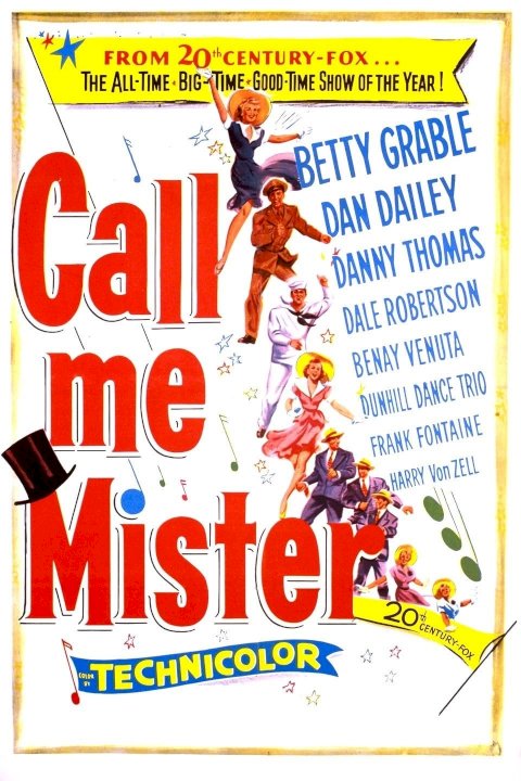 Call Me Mister - Movie Poster Call Me Mister - Movie Poster