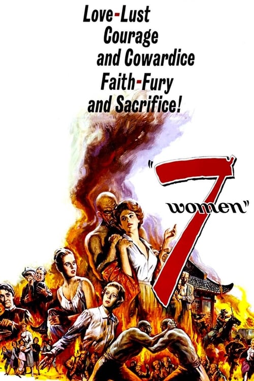 7 Women - Movie Poster 7 Women - Movie Poster