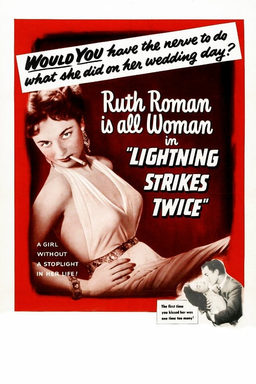 Lightning Strikes Twice - Movie Poster Lightning Strikes Twice - Movie Poster