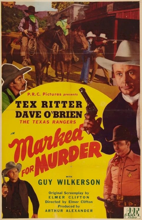 Marked for Murder - Movie Poster Marked for Murder - Movie Poster