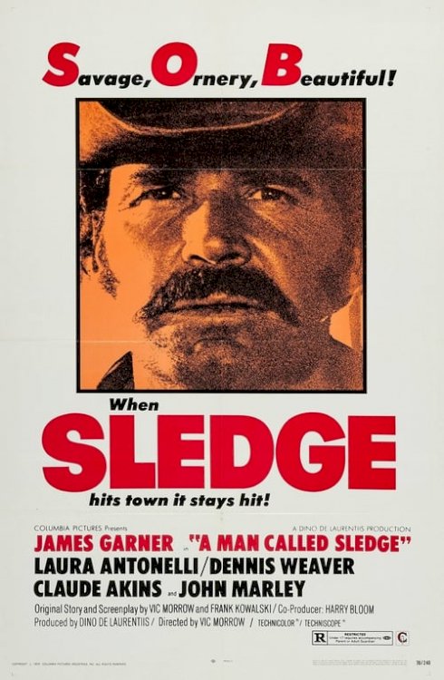 A Man Called Sledge - Movie Poster A Man Called Sledge - Movie Poster