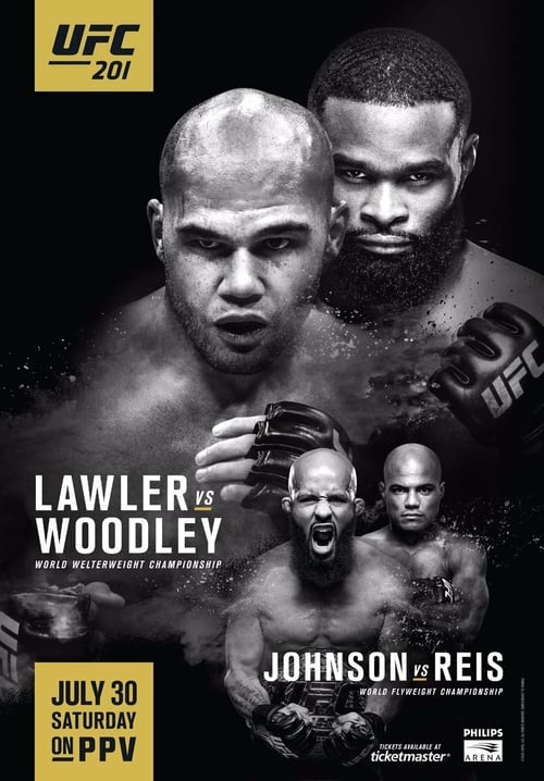 UFC 201: Lawler vs. Woodley - Movie Poster UFC 201: Lawler vs. Woodley - Movie Poster