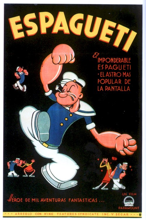 Popeye the Sailor - Movie Poster Popeye the Sailor - Movie Poster