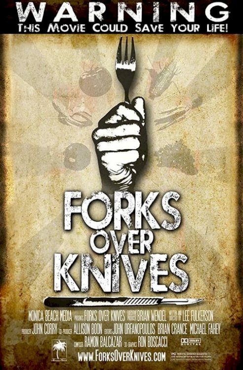 Forks Over Knives - Movie Poster Forks Over Knives - Movie Poster