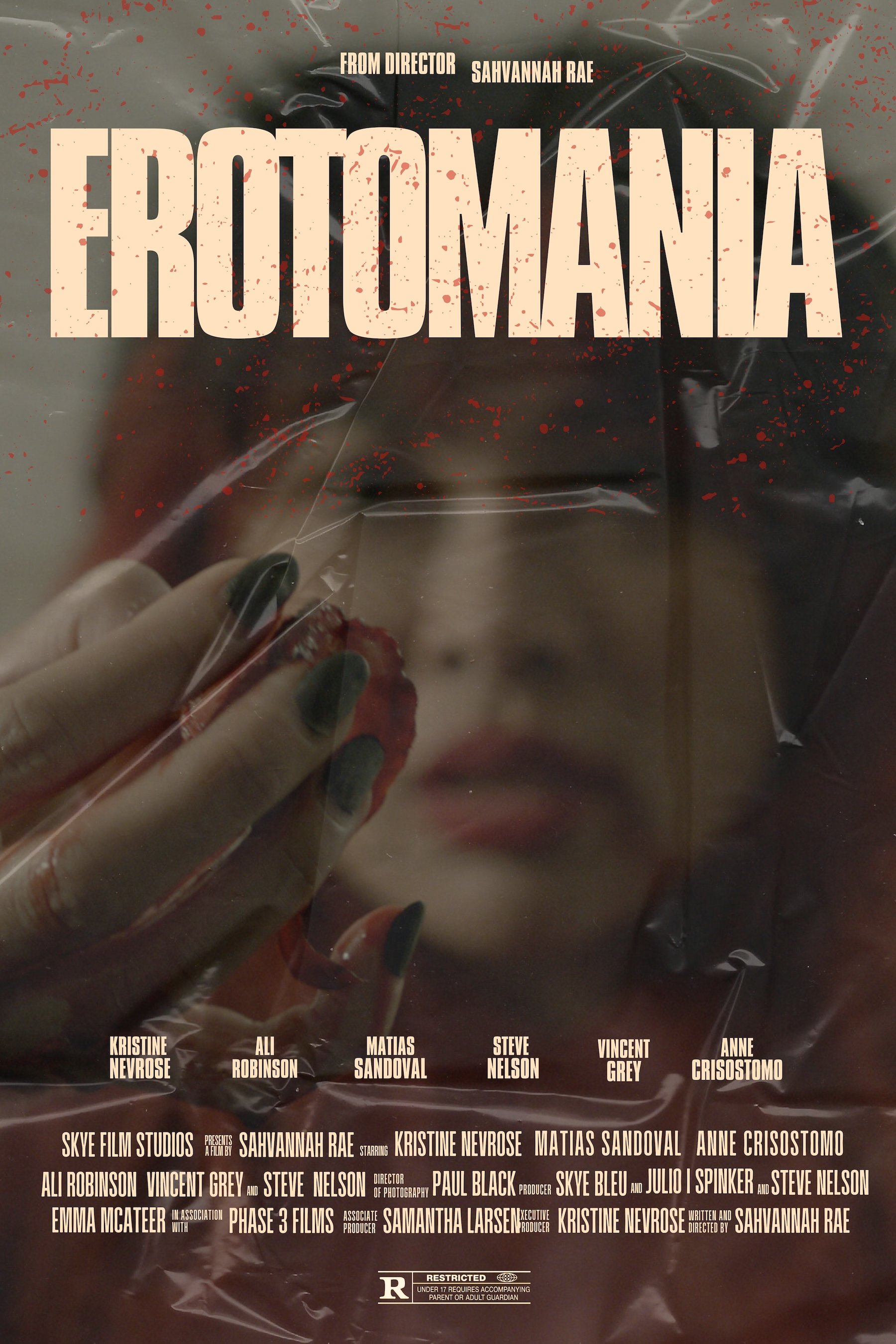 Erotomania - Movie Poster Erotomania - Movie Poster