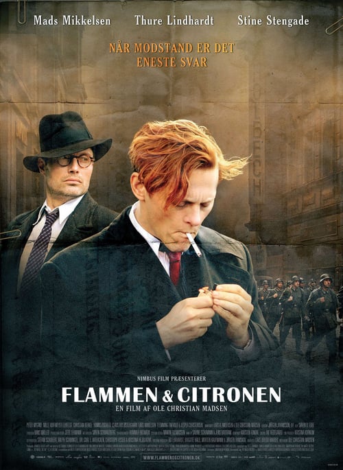 Flame & Citron - Movie Poster Flame & Citron - Movie Poster