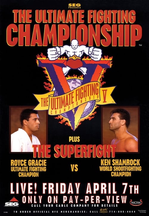UFC 5: Return Of The Beast - Movie Poster UFC 5: Return Of The Beast - Movie Poster