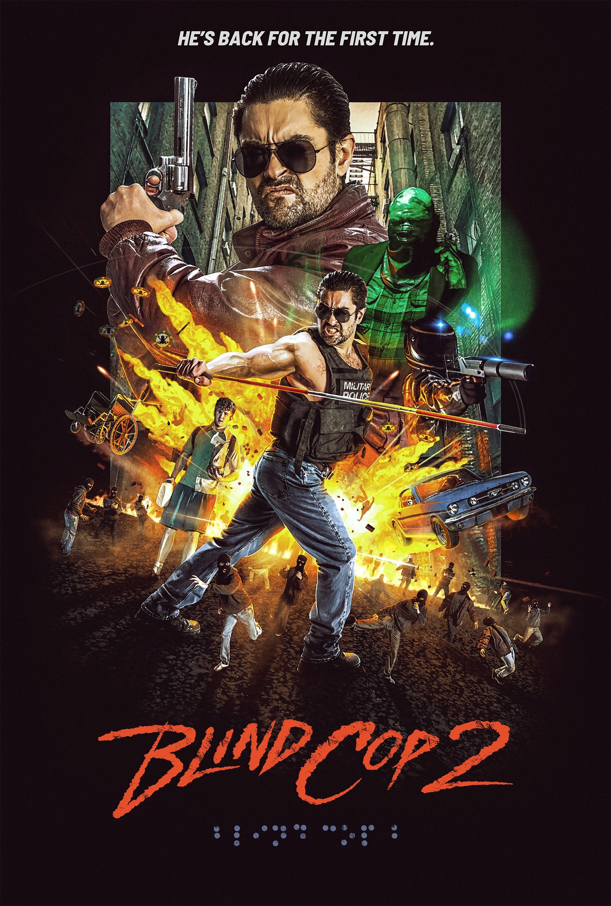 Blind Cop 2 - Movie Poster Blind Cop 2 - Movie Poster