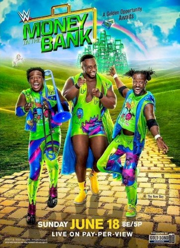 WWE Money in the Bank 2017 - Movie Poster WWE Money in the Bank 2017 - Movie Poster