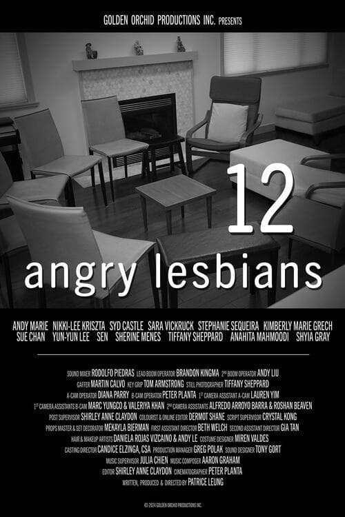 12 Angry Lesbians - Movie Poster 12 Angry Lesbians - Movie Poster