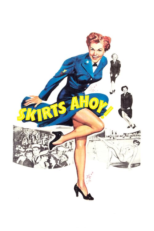 Skirts Ahoy! - Movie Poster Skirts Ahoy! - Movie Poster