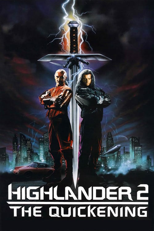 Highlander II: The Quickening - Movie Poster Highlander II: The Quickening - Movie Poster