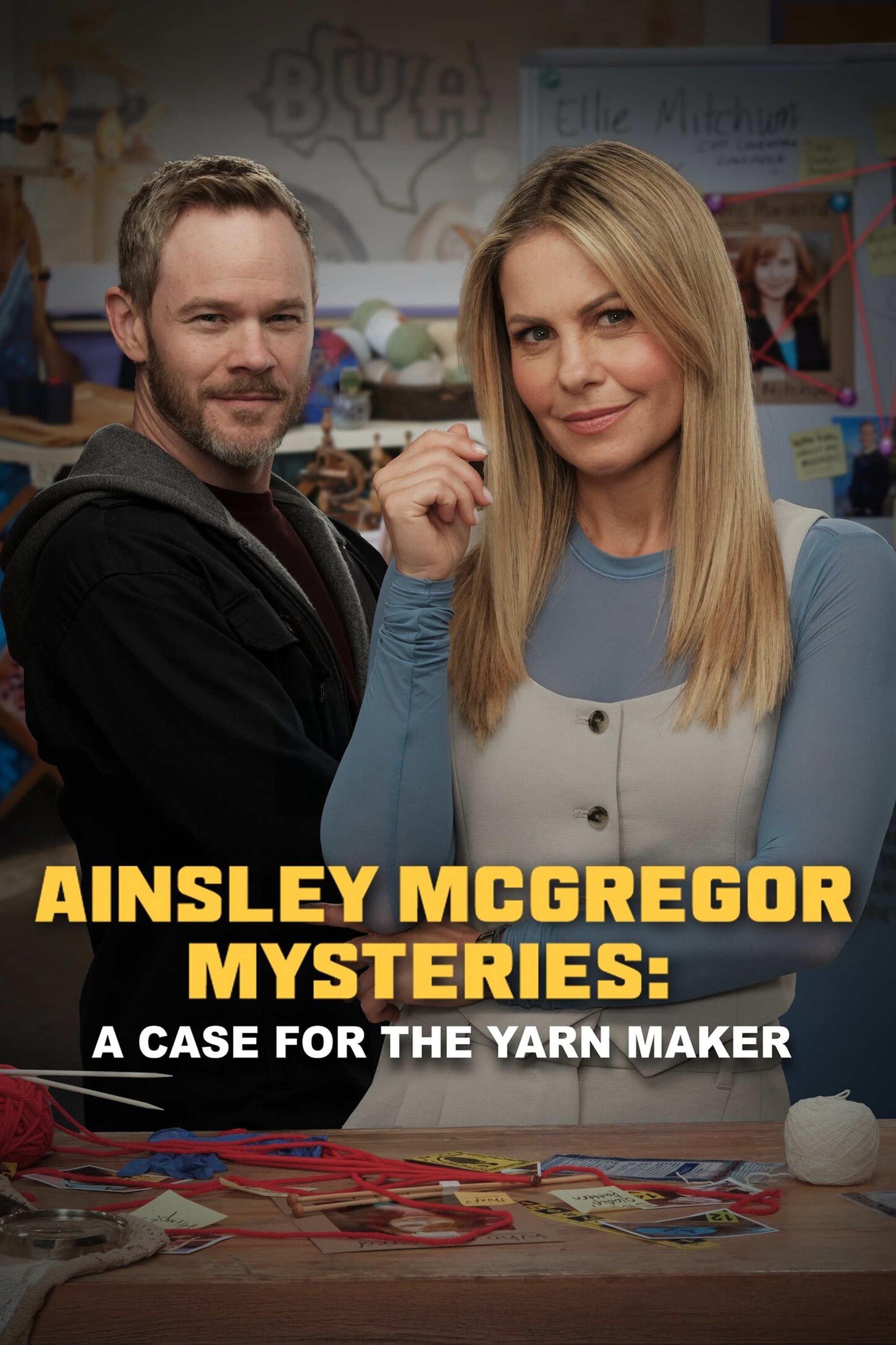 The Ainsley McGregor Mysteries: A Case for the Yarn Maker - Movie Poster The Ainsley McGregor Mysteries: A Case for the Yarn Maker - Movie Poster