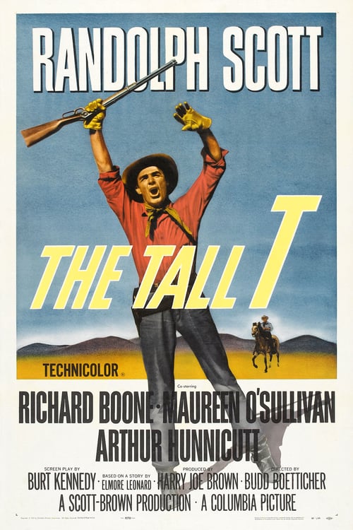 The Tall T - Movie Poster The Tall T - Movie Poster