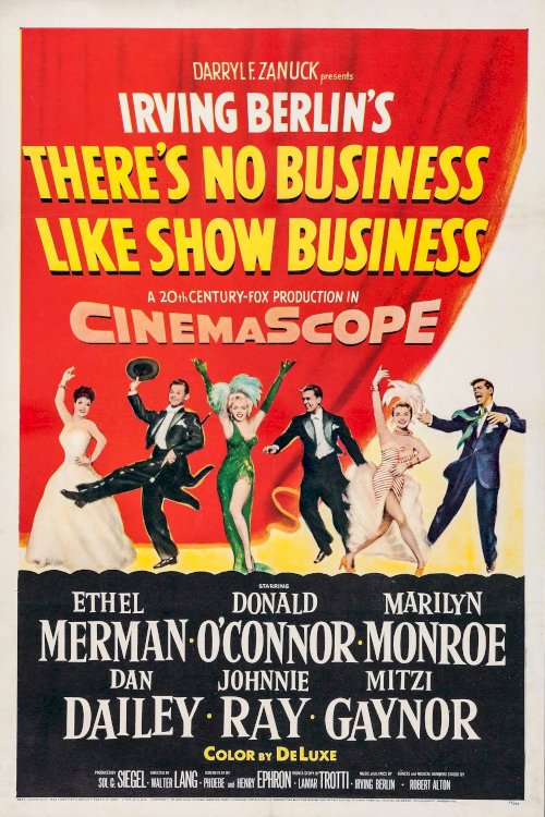There's No Business Like Show Business - Movie Poster There's No Business Like Show Business - Movie Poster