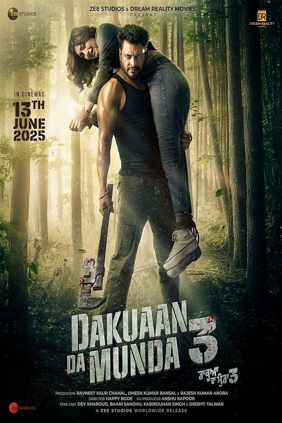 Dakuaan Da Munda 3 - Movie Poster Dakuaan Da Munda 3 - Movie Poster
