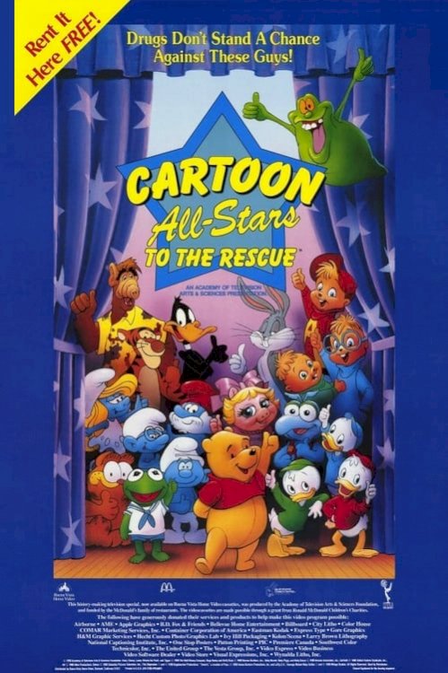 Cartoon All-Stars to the Rescue - Movie Poster Cartoon All-Stars to the Rescue - Movie Poster