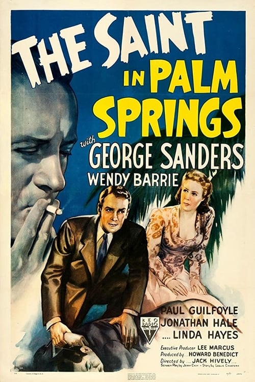 The Saint In Palm Springs - Movie Poster The Saint In Palm Springs - Movie Poster