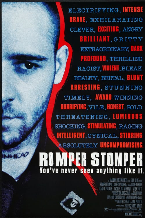 Romper Stomper - Movie Poster Romper Stomper - Movie Poster