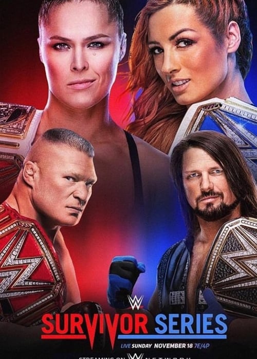 WWE Survivor Series 2018 - Movie Poster WWE Survivor Series 2018 - Movie Poster