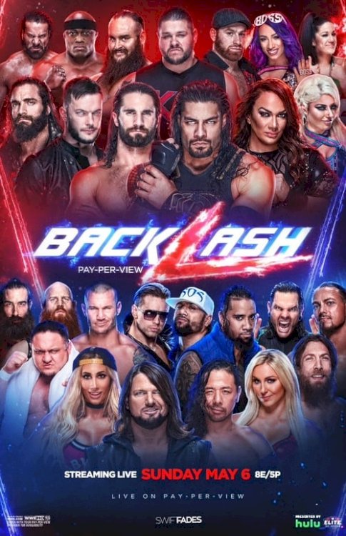 WWE Backlash 2018 - Movie Poster WWE Backlash 2018 - Movie Poster