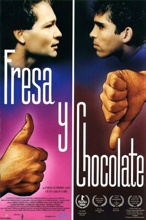 Strawberry and Chocolate - Movie Poster Strawberry and Chocolate - Movie Poster