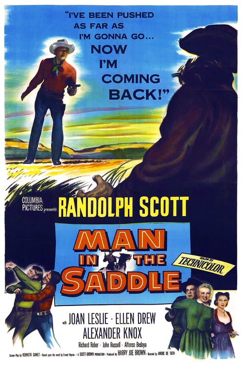 Man in the Saddle - Movie Poster Man in the Saddle - Movie Poster