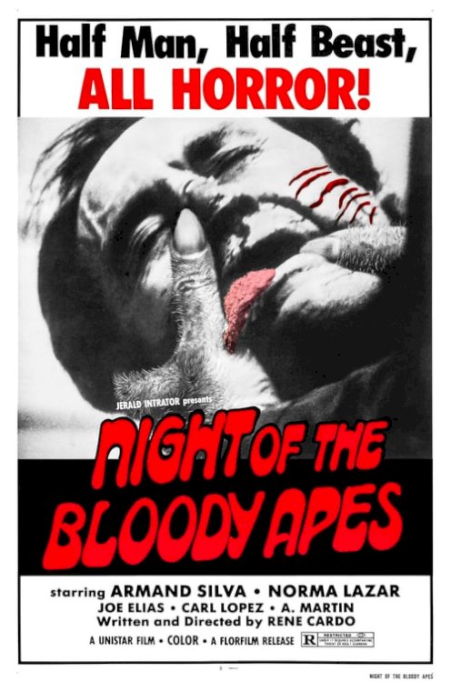 Night of the Bloody Apes - Movie Poster