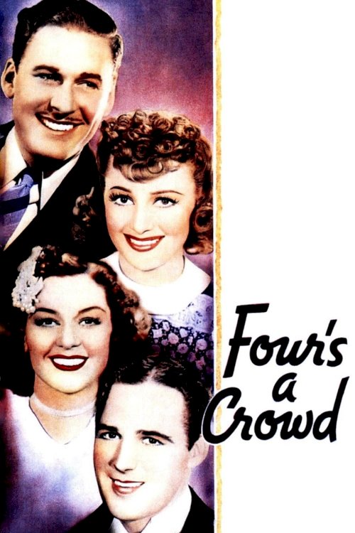 Four's a Crowd - Movie Poster Four's a Crowd - Movie Poster