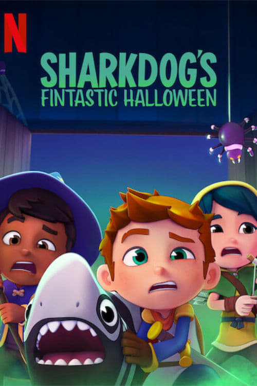 Sharkdog’s Fintastic Halloween - Movie Poster Sharkdog’s Fintastic Halloween - Movie Poster