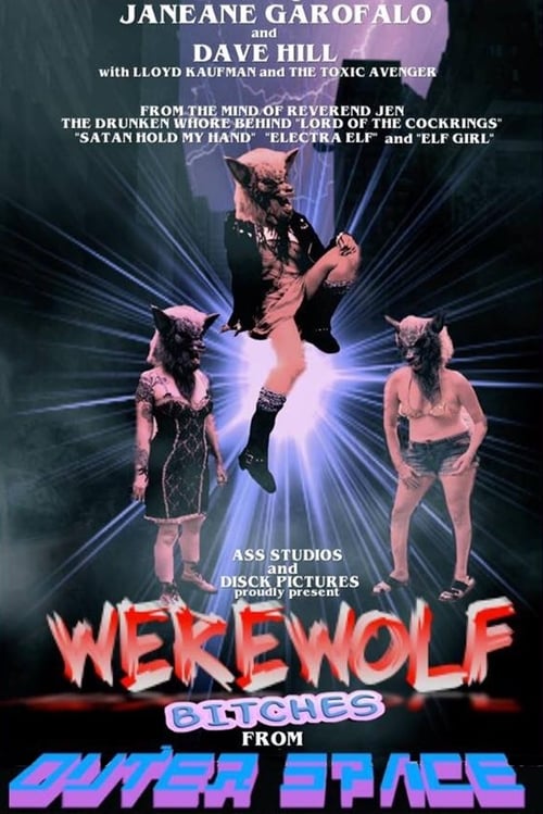Werewolf Bitches from Outer Space - Movie Poster Werewolf Bitches from Outer Space - Movie Poster