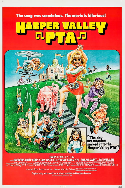 Harper Valley P.T.A. - Movie Poster Harper Valley P.T.A. - Movie Poster