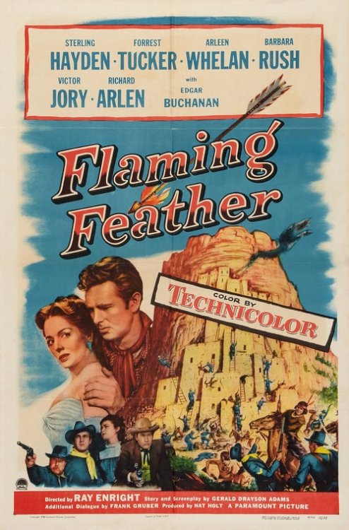Flaming Feather - Movie Poster Flaming Feather - Movie Poster